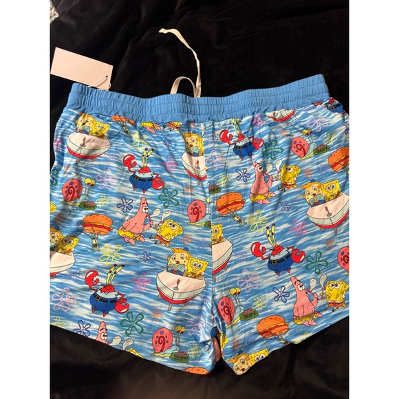 Little Peanut Bamboo Women's Sleep Shorts, SpongeBob XL - Picture 1 of 4
